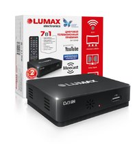 DVB-T2, DVB-C приемник Lumax DV-1120HD