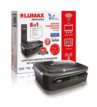 DVB-T2, DVB-C приемник Lumax DV2108HD