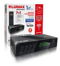 DVB-T2 приемник Lumax DV-2120HD