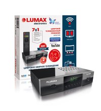 DVB-T2, DVB-C приемник Lumax DV3211HD